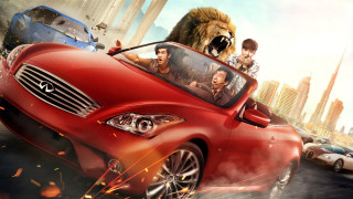 Lion car street driving fantastic - fan kuan free wallpaper