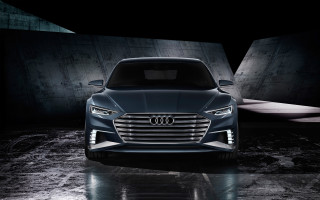 Dark car panfuturism 3d render - path free wallpaper