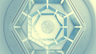 Ceiling clock skylight circularwindow constructivism - a skylight above free wallpaper