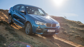 Blue bmw suv dirt road - private press free wallpaper for desktop
