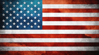 Grungy american flag faded background 2 - star free wallpaper