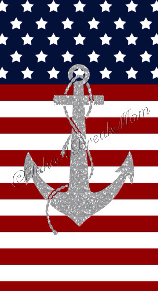 Anchor flag mom stars stripes - the background free wallpaper for mobile