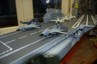 Military aircraft carrier model table - donald sherwood free wallpaper