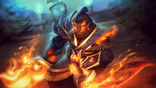 Demon warrior fire sword arcane - arcane free wallpaper for desktop