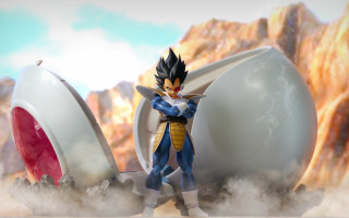 Dragon figurine egg desert mountains - ultra high definition free wallpaper