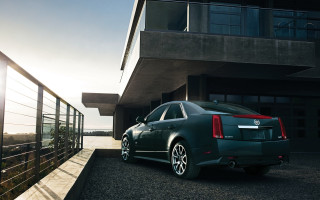 Car building balcony railings photorealism - the side of it free wallpaper