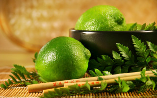Bowl limes chopsticks bamboo mat 2 - cao zhibai free wallpaper