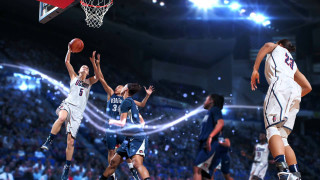 Basketball game men stadium crowd - a crowd free wallpaper for desktop