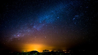 Night sky stars bright light 5 - astrophotography free wallpaper