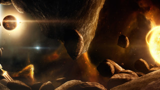 Space scene moonlight milkyway campfire - star citizen halo free wallpaper for desktop