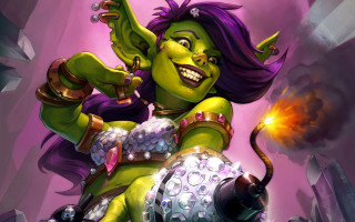 Purple hair green costume ball - ella guru free wallpaper