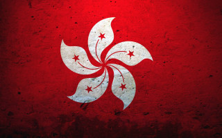Red star flower flag moon - a white flower free wallpaper for desktop