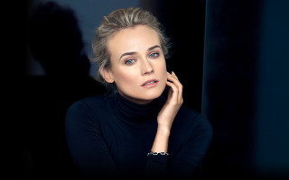 Woman black turtleneck black dress - christian hilfgott brand free wallpaper