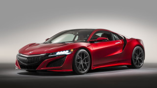 Red sports car studio rendering - a studio photo free wallpaper