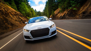 White car forest road sunny 3 - a road next free wallpaper for desktop