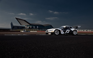 White car race track building - a building free wallpaper for desktop