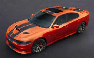 Red dodge charger black stripes 2 - black stripe free wallpaper
