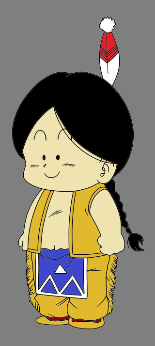 Cartoon character hat blue bag - his body free wallpaper for mobile