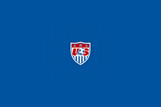 Blue background red white shield - stripe free wallpaper