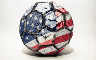Soccer ball american flag cracked - cracked free wallpaper
