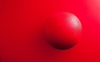 Red object microscopic bauhaus moon - anish kapoor free wallpaper