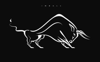 Bull longtail white black cubo - david rudnick free wallpaper