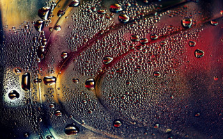 Water droplets glass background macro - a close up of water droplets free wallpaper for desktop