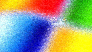 Multicolored blurry abstract autumn night - suprematism free wallpaper for desktop