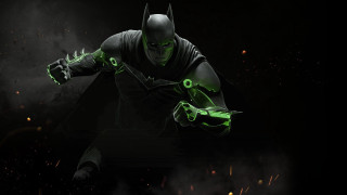 Batman green glowing hands black - a green glow free wallpaper