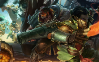 Man woman weapon fire group - a large metal object free wallpaper