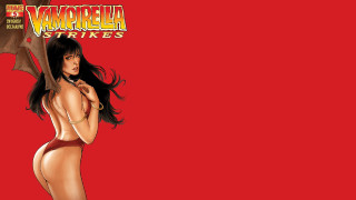 Woman bikini bat red background - a bat free wallpaper