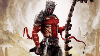 Armor axe sword desert epic - epic fantasy character art free wallpaper for desktop