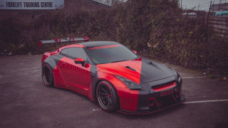 Red black sports car cobra 2 - a bush free wallpaper