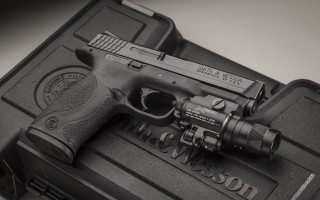 Gun flashlight case table lighter - a flashlight free wallpaper