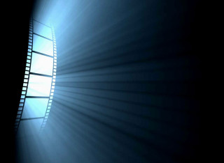 Film strip light dark room - a film strip free wallpaper