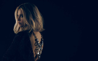 Black dress woman starry sky - anna maria barbara abesch free wallpaper for desktop