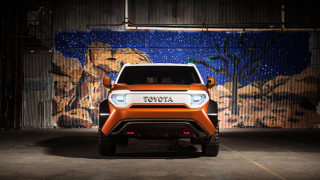 Toyota truck garage mural lion - a garage free wallpaper