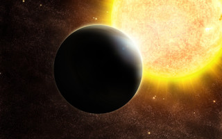 Black sun astronaut night space - a black object free wallpaper