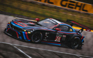 Race track car motion blur - the front of its free wallpaper