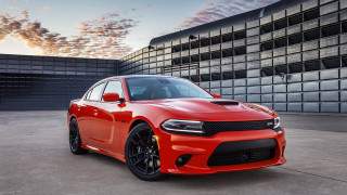 Red dodge charger sunset fence - don arday free wallpaper for desktop