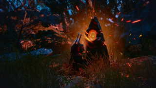 Sword holder autumn fire embers - dark soul free wallpaper for desktop