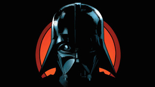Star wars darth vader helmet 3 - a red circle free wallpaper