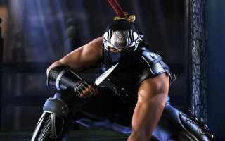 Man black outfit sword helmet - a sword and a helmet free wallpaper