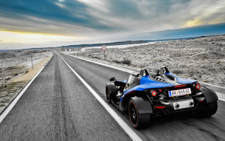 Blue black sports car cloudy - free motorcycles wallpaper for desktop