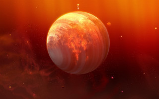 Red planet orange background star - a red planet free wallpaper for desktop