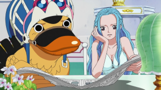 Woman blue hair ducky face - ducky free wallpaper