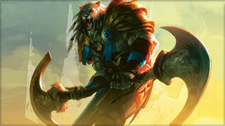 Demon hammer armor battleaxe mtg - his hand and a demon free wallpaper for desktop