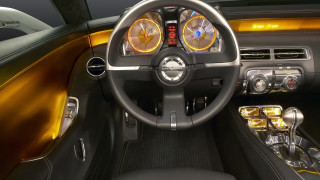 Car dashboard steering wheel clock - electronic free wallpaper