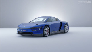 Blue sports car hood up 5 - a hood free wallpaper for desktop