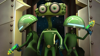 Alien men doorway spaceship retro - a doorway free wallpaper for desktop